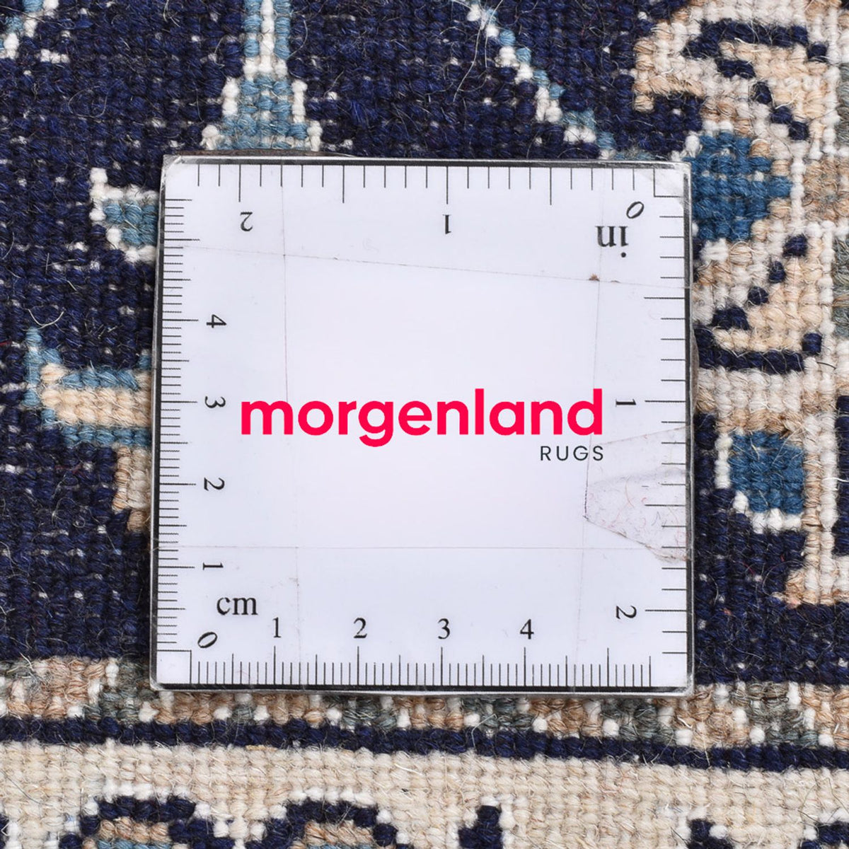 Perser Rug - Nain - 90 x 55 cm - dark blue