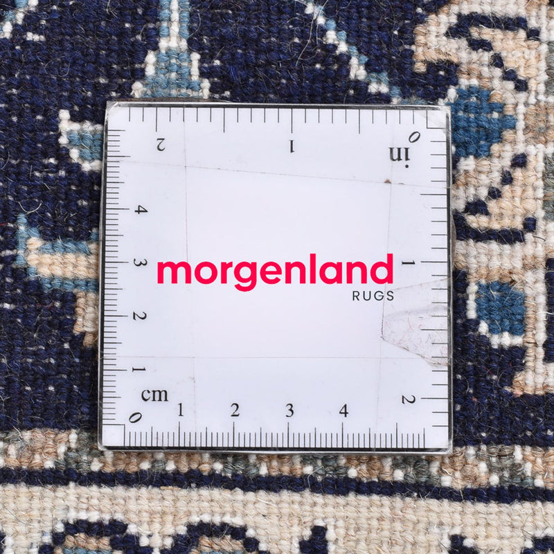 Perser Rug - Nain - 90 x 55 cm - dark blue