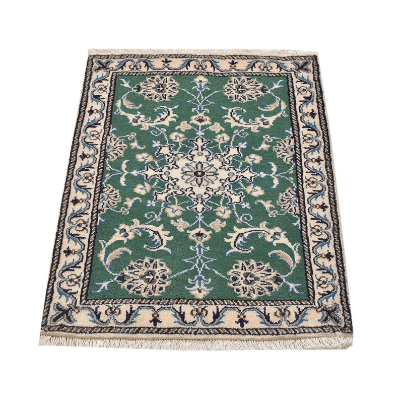 Perser Rug - Nain - 87 x 60 cm - green