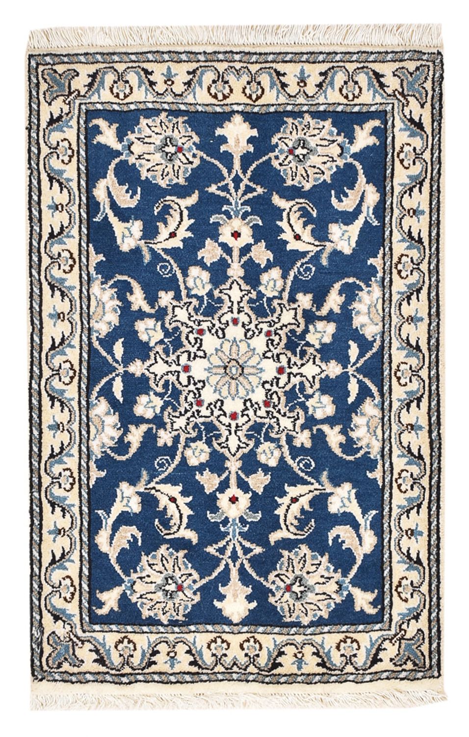 Perser Rug - Nain - 88 x 60 cm - blue