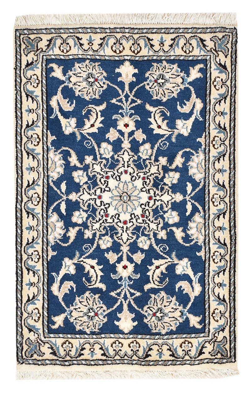 Perser Rug - Nain - 88 x 60 cm - blue
