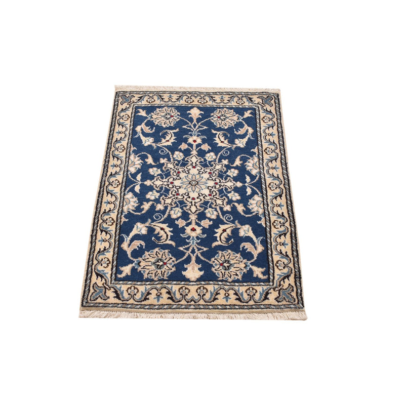 Perser Rug - Nain - 90 x 56 cm - blue
