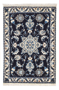 Perser Rug - Nain - 90 x 62 cm - dark blue