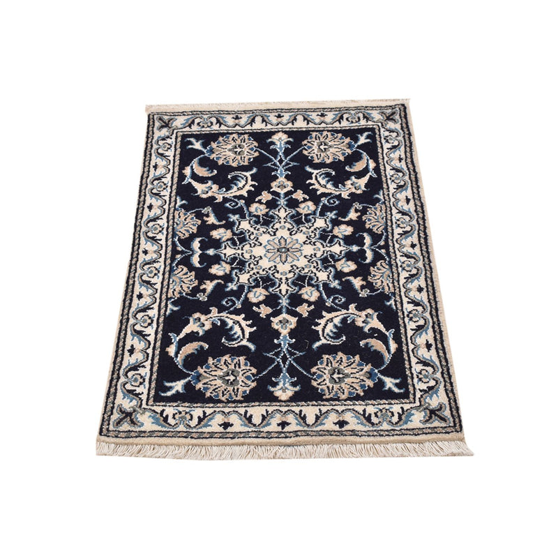 Perser Rug - Nain - 90 x 57 cm - dark blue