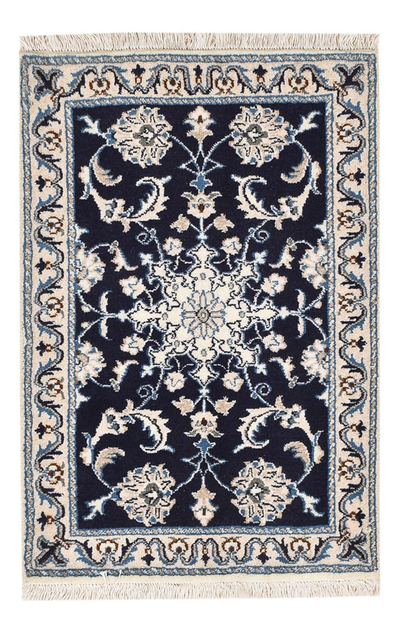 Perser Rug - Nain - 89 x 57 cm - dark blue