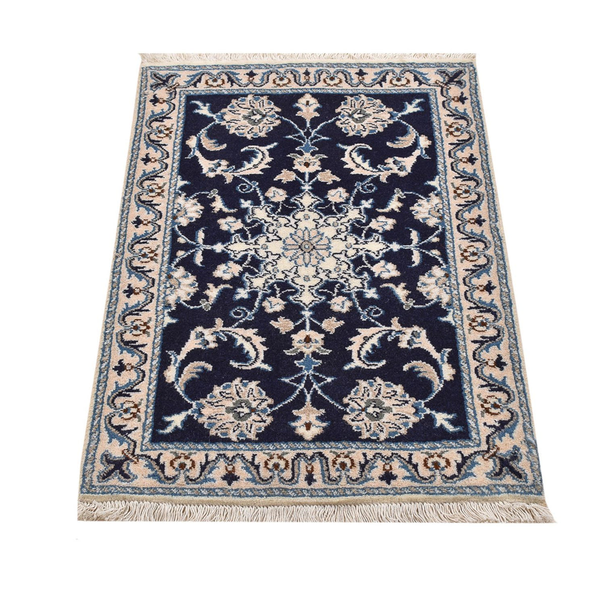 Perser Rug - Nain - 89 x 57 cm - dark blue