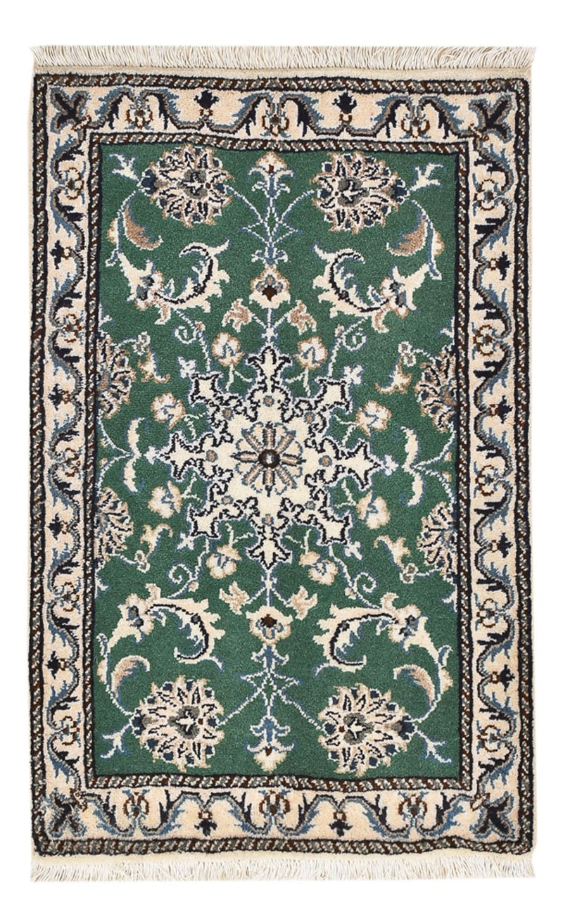 Perser Rug - Nain - 90 x 57 cm - green