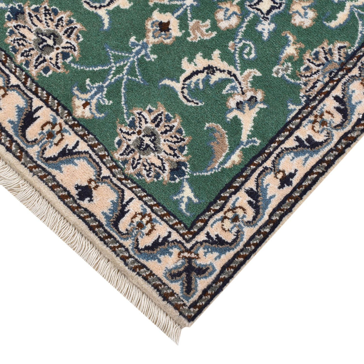 Perser Rug - Nain - 90 x 57 cm - green