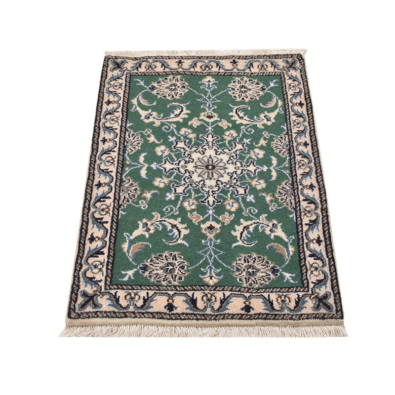 Perser Rug - Nain - 90 x 57 cm - green