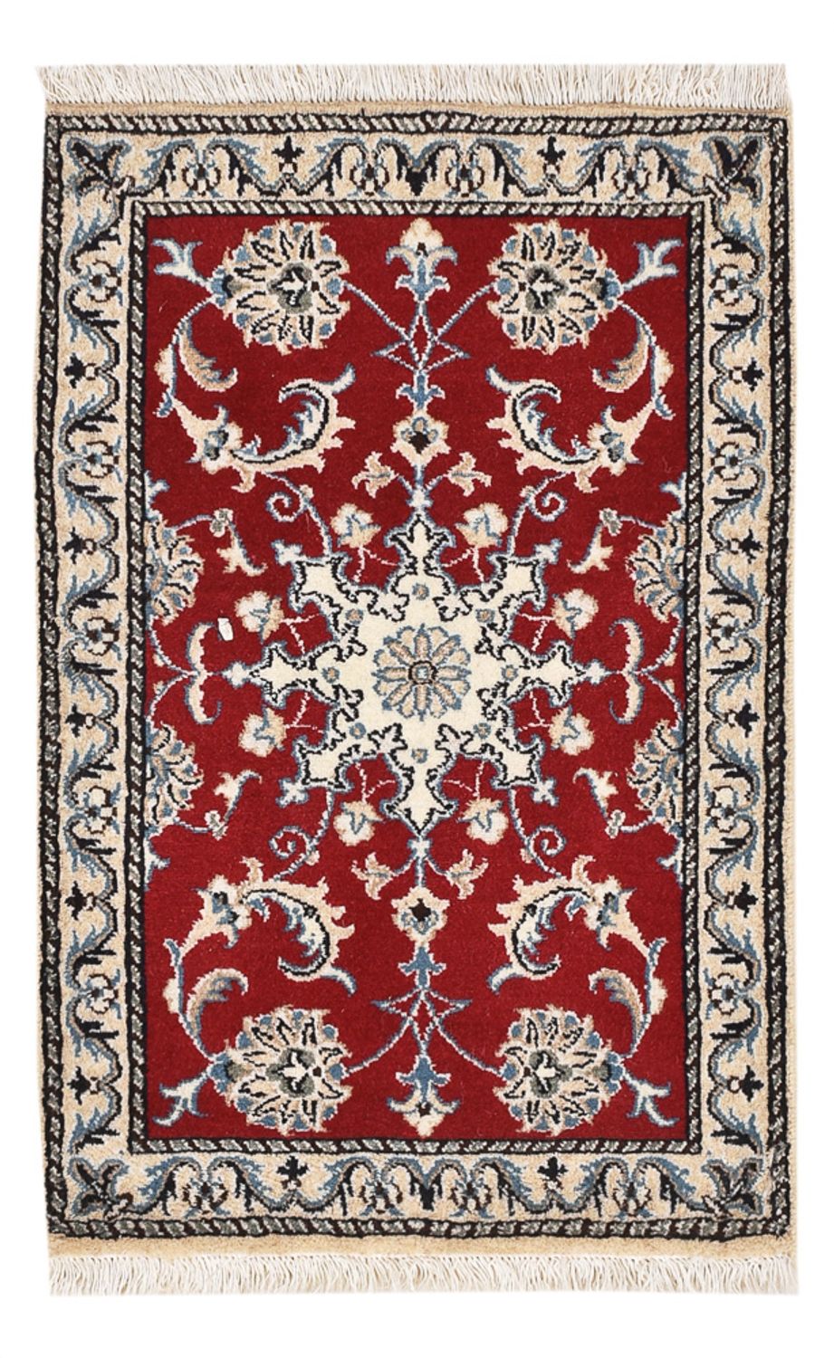 Perser Rug - Nain - 85 x 55 cm - red