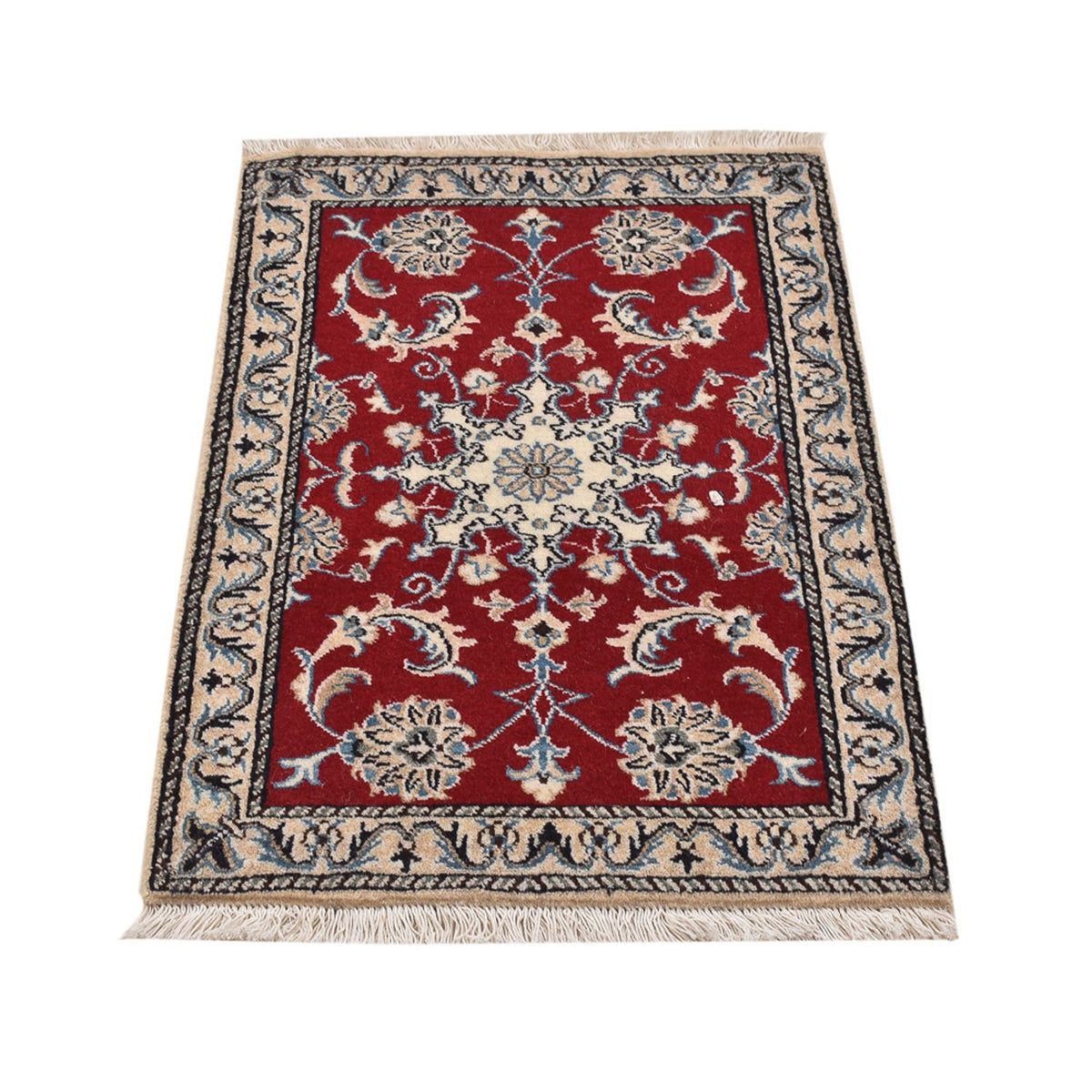 Perser Rug - Nain - 85 x 55 cm - red
