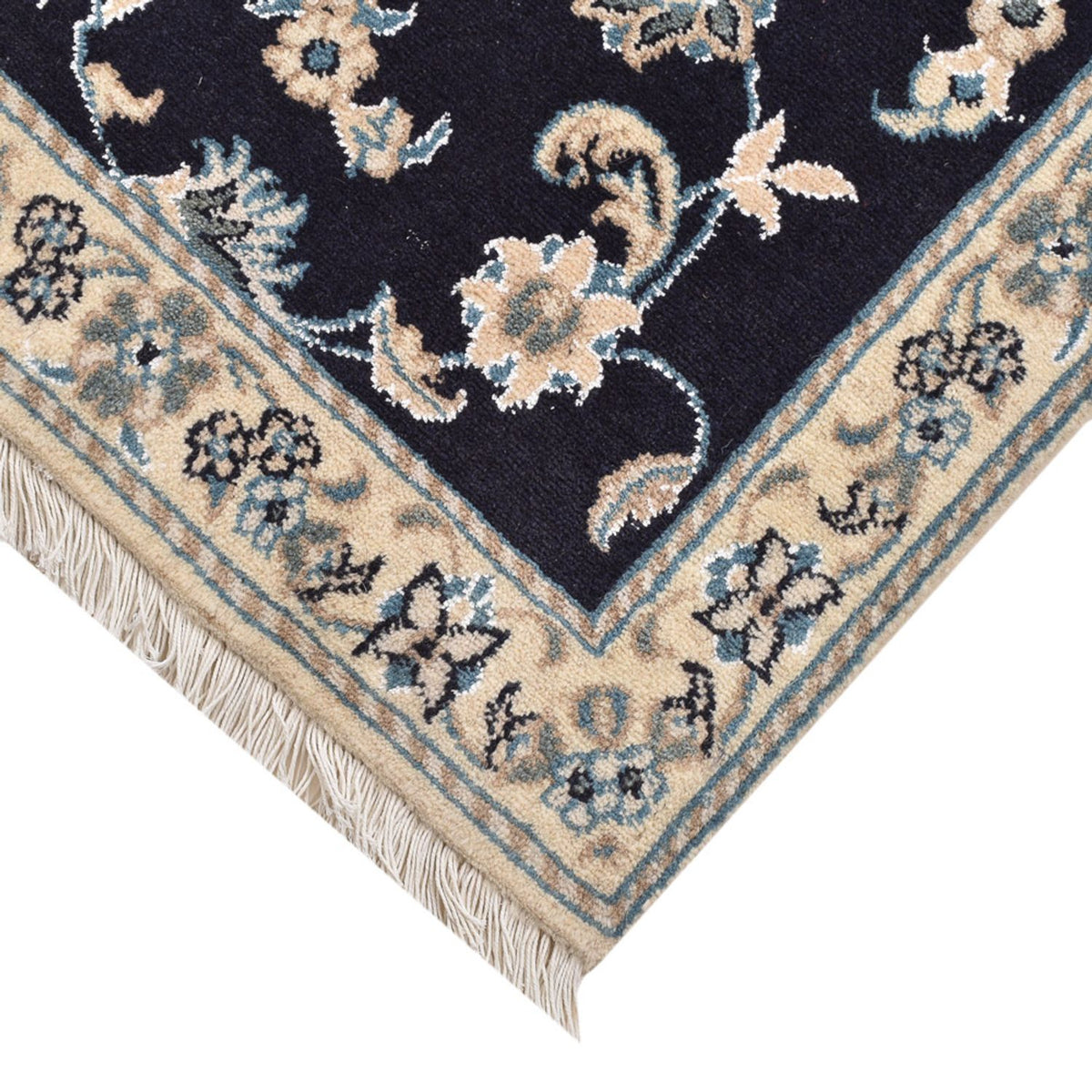 Perser Rug - Nain square  - 103 x 96 cm - dark blue