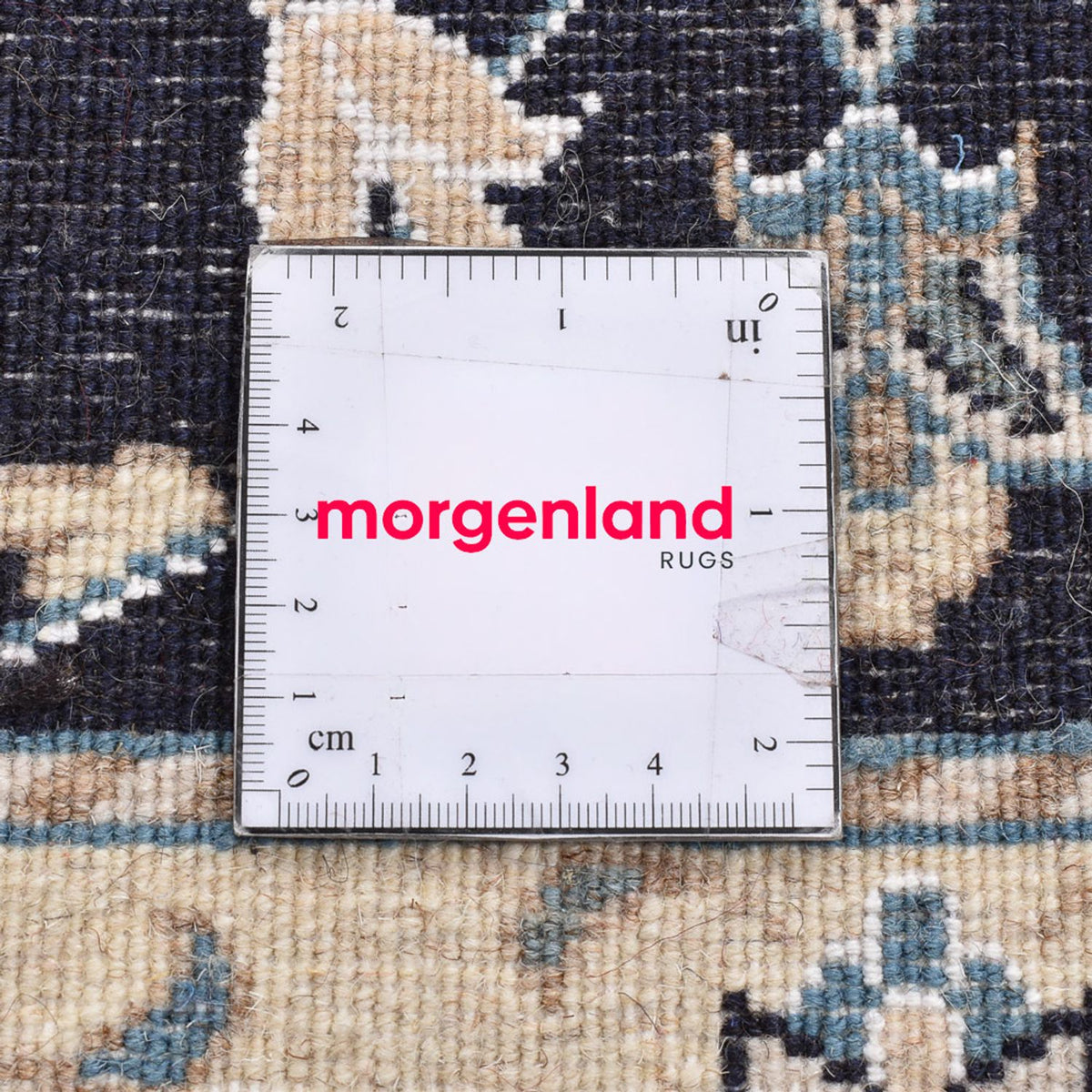 Perser Rug - Nain square  - 103 x 96 cm - dark blue