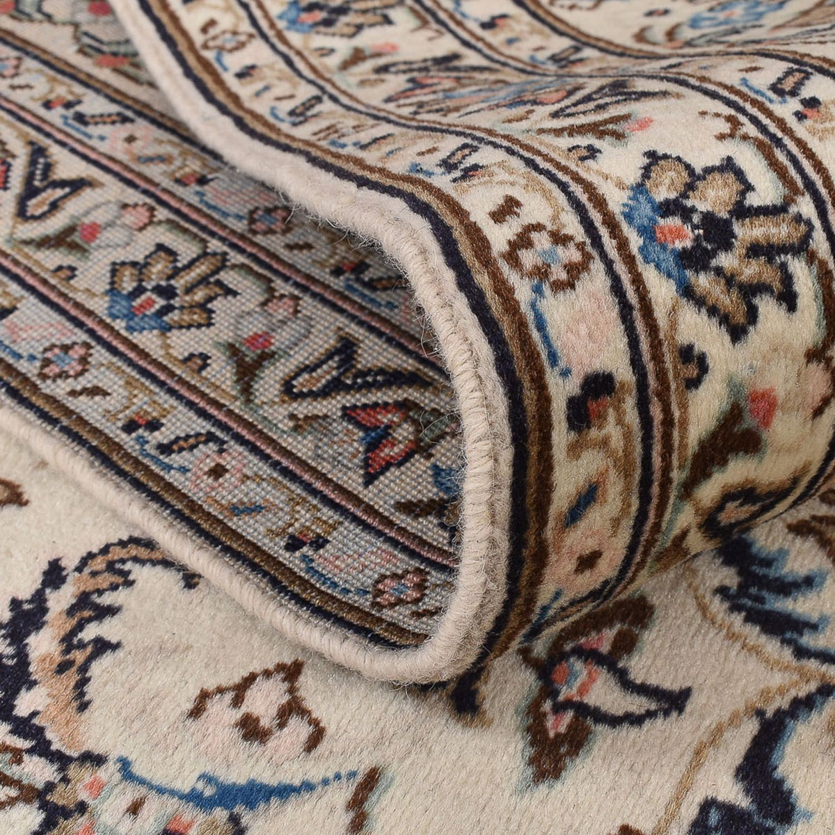 Perser Rug - Keshan - 350 x 245 cm - light grey