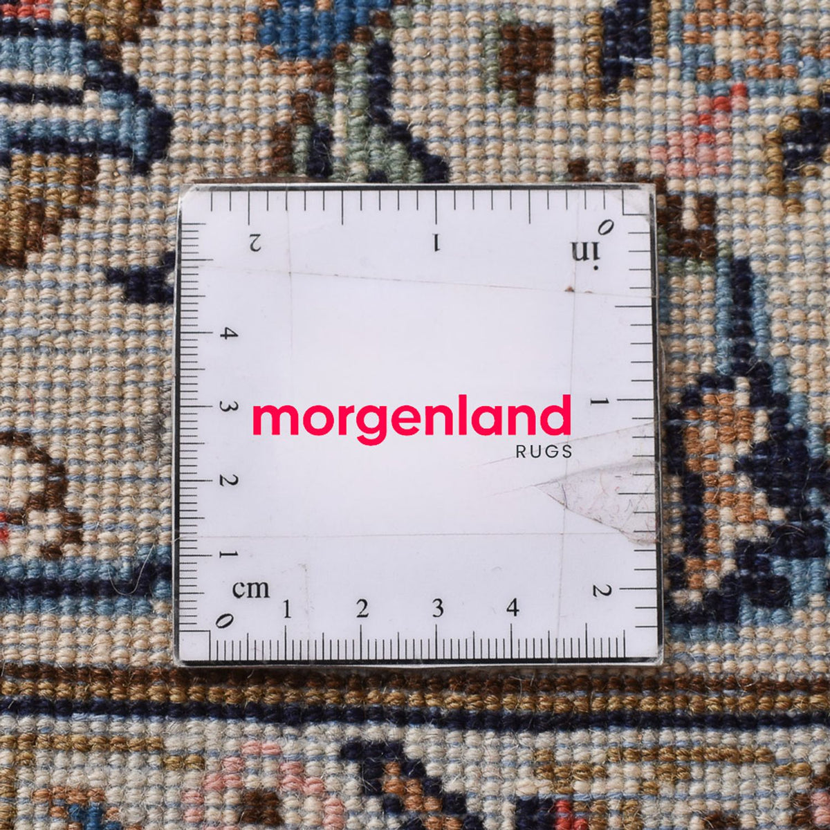 Perser Rug - Keshan - 350 x 245 cm - light grey