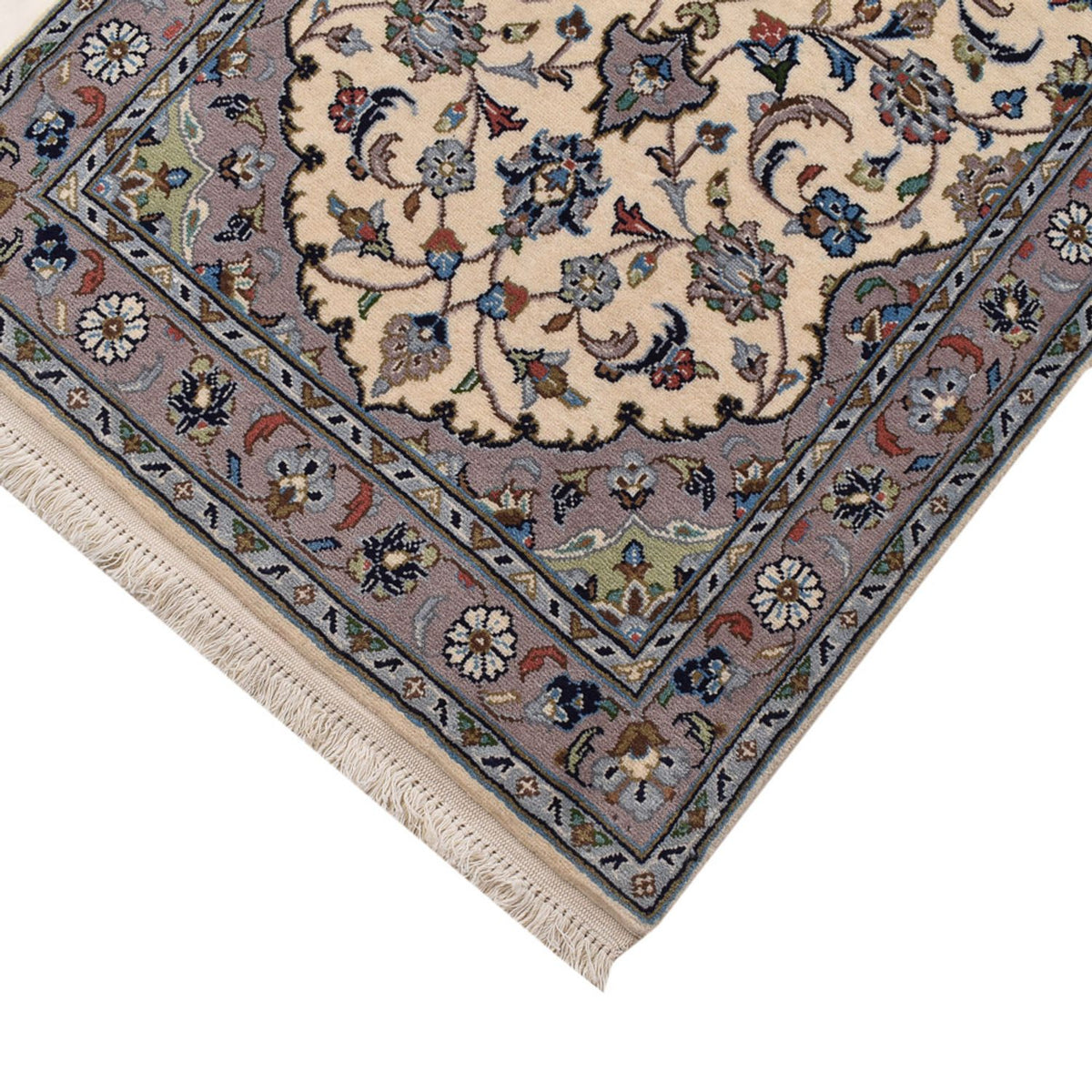 Runner Perser Rug - Keshan - 308 x 80 cm - beige
