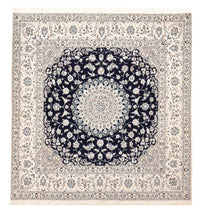 Perser Rug - Nain - Premium square  - 206 x 206 cm - dark blue