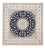 Perser Rug - Nain - Premium square  - 206 x 206 cm - dark blue