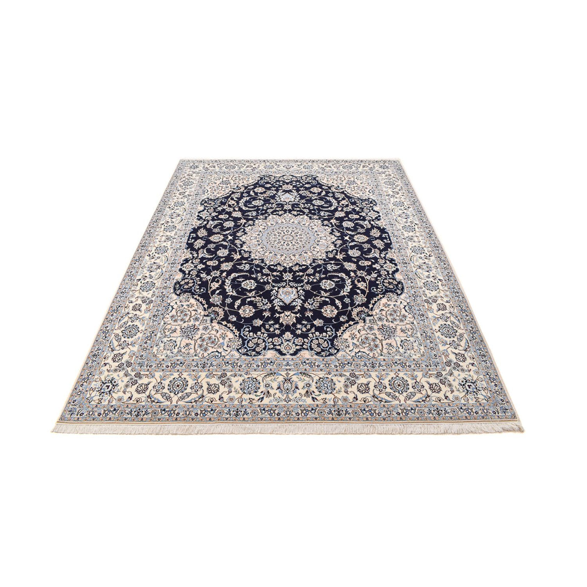 Perser Rug - Nain - Premium other shape  - 211 x 269 cm - dark blue