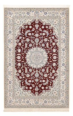 Perser Rug - Nain - Premium - 236 x 150 cm - dark red