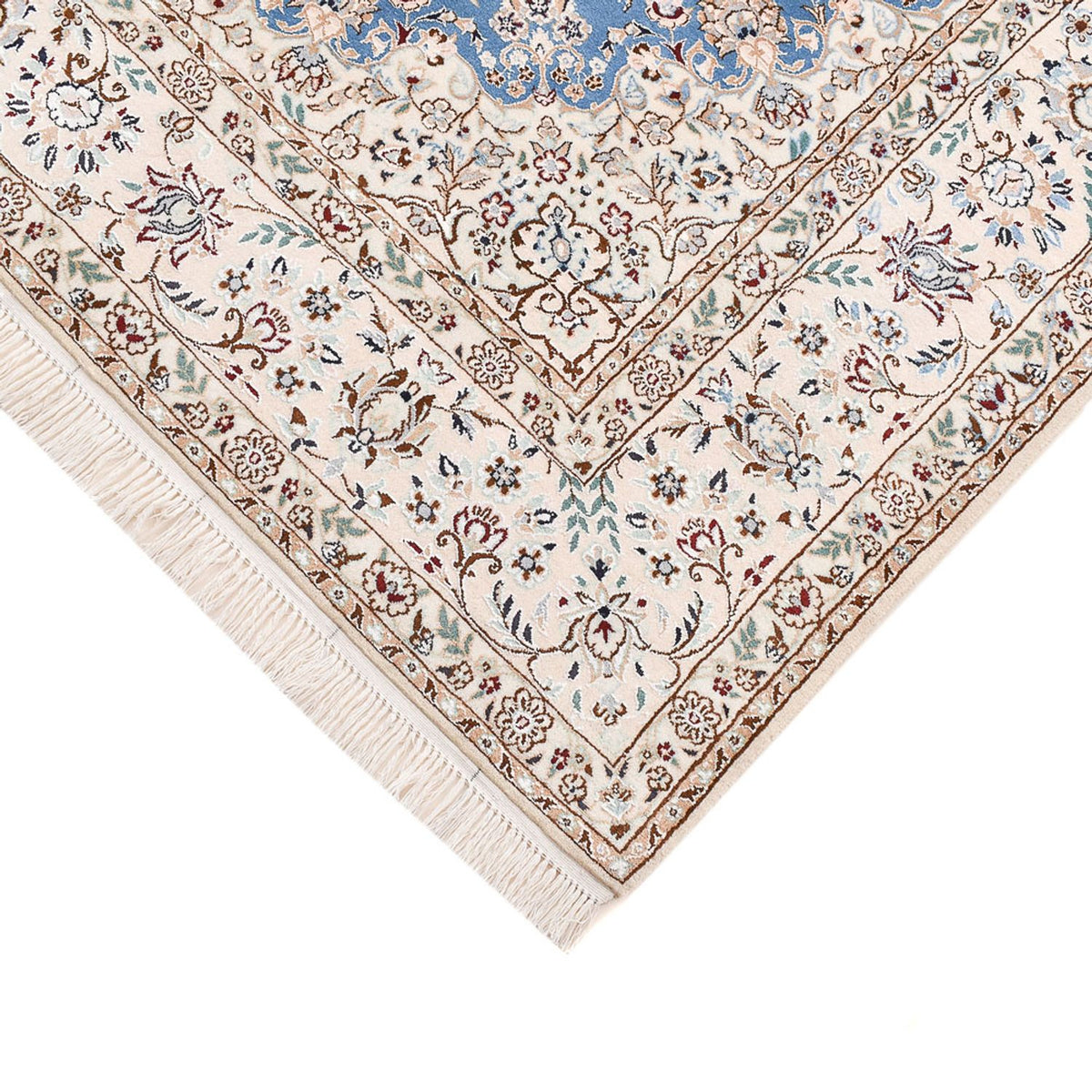 Perser Rug - Nain - Premium - 221 x 159 cm - blue