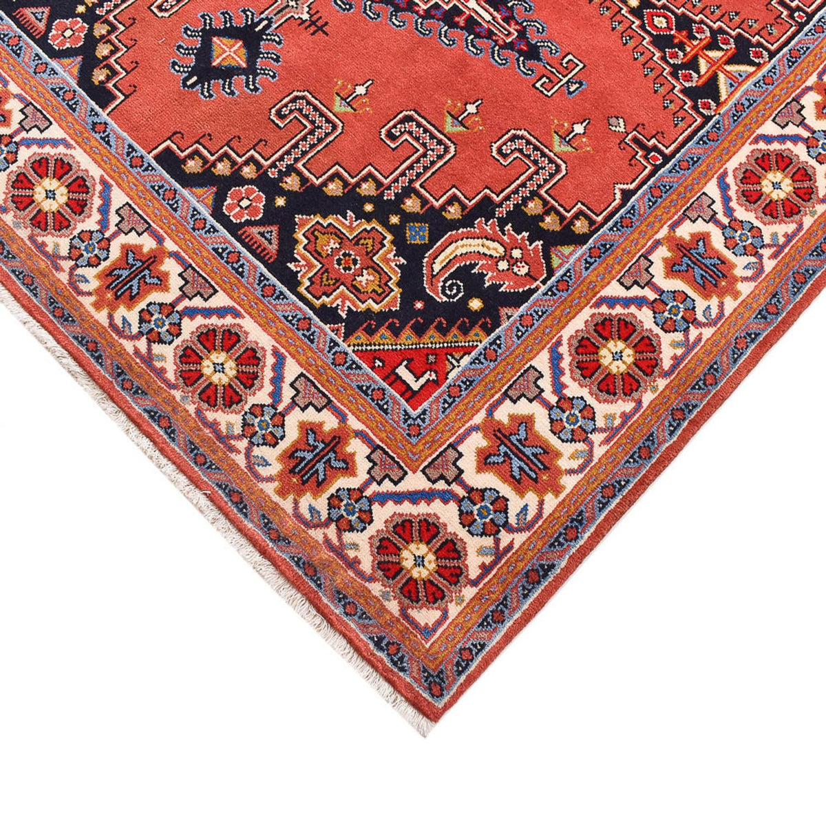 Perser Rug - Nomadic - 255 x 155 cm - red