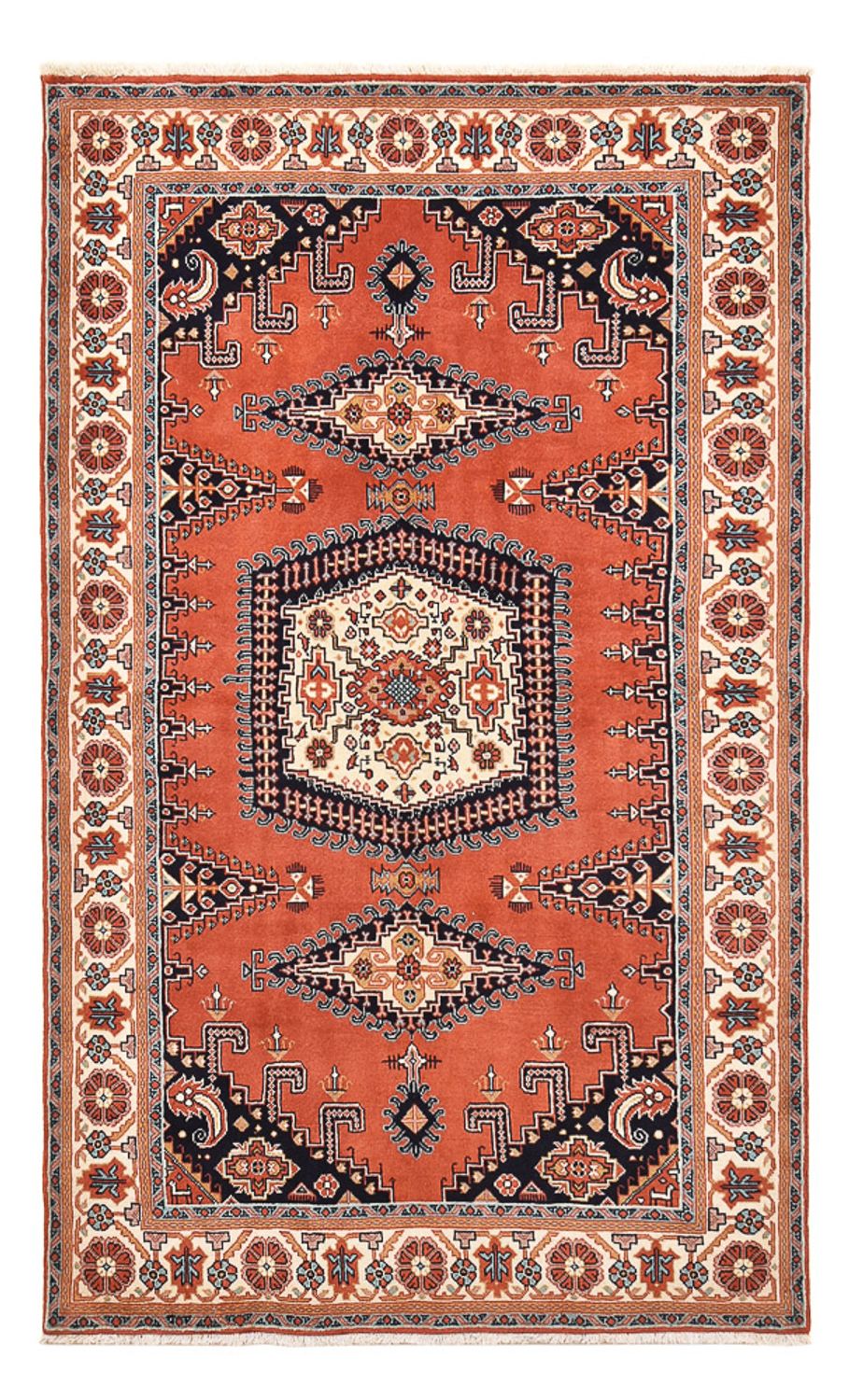 Perser Rug - Nomadic - 245 x 147 cm - red