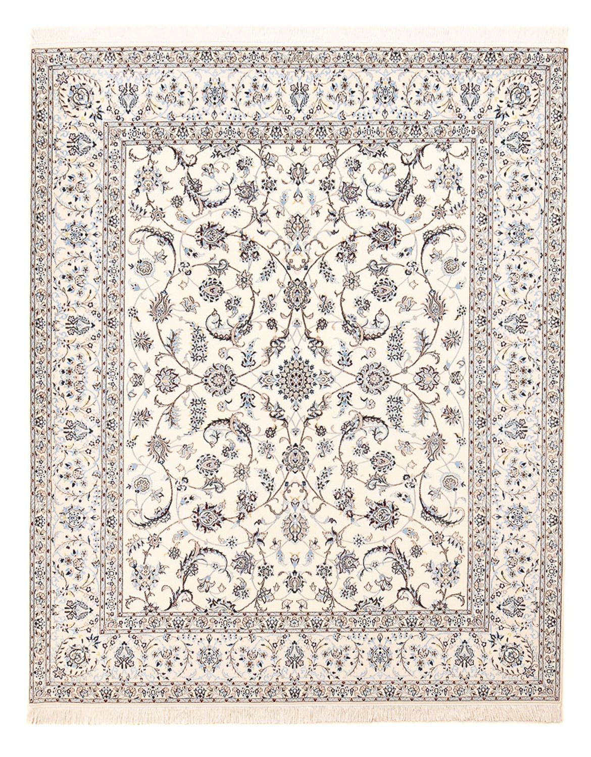 Perser Rug - Nain - Premium - 255 x 210 cm - light grey