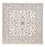 Perser Rug - Nain - Premium square  - 204 x 207 cm - light grey
