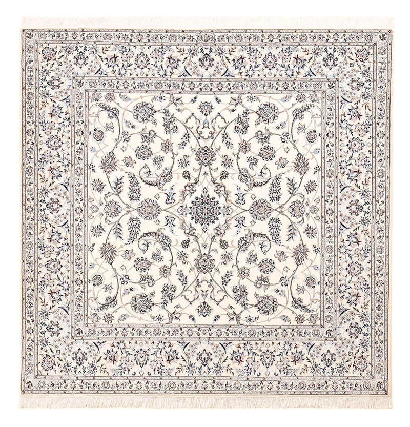 Perser Rug - Nain - Premium square  - 204 x 207 cm - light grey