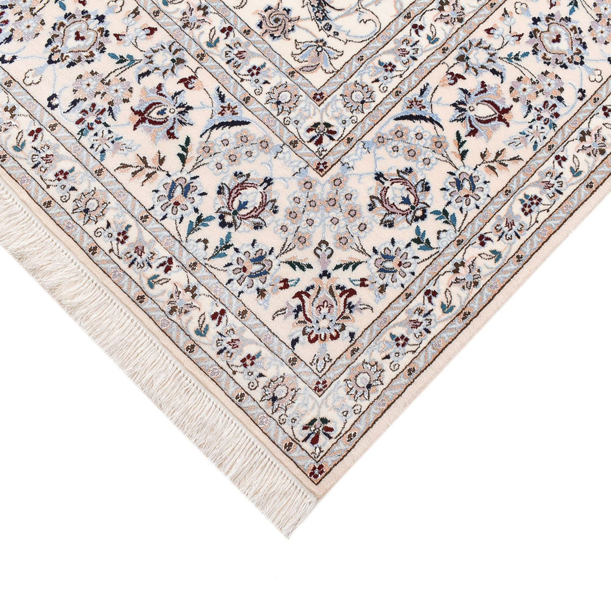 Perser Rug - Nain - Premium square  - 204 x 207 cm - light grey