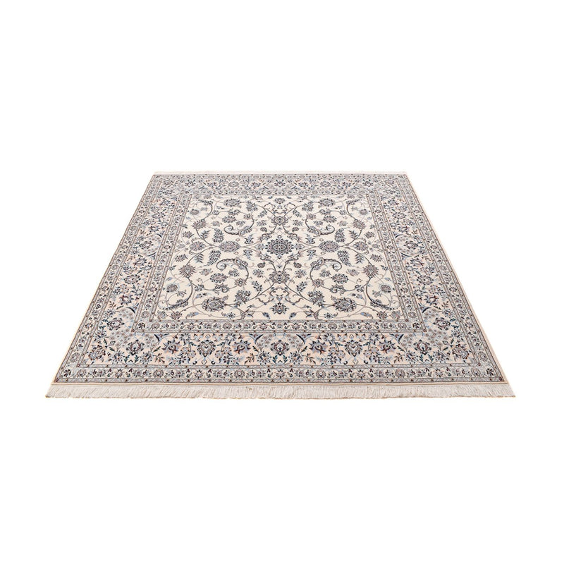 Perser Rug - Nain - Premium square  - 204 x 207 cm - light grey