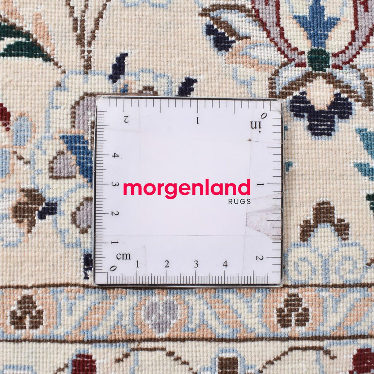 Perser Rug - Nain - Premium square  - 204 x 207 cm - light grey