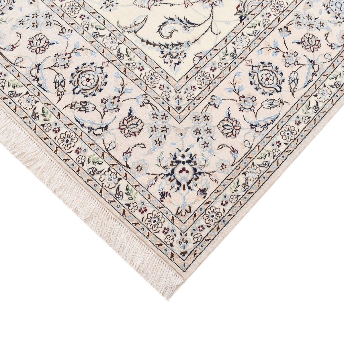 Perser Rug - Nain - Premium square  - 205 x 206 cm - light grey