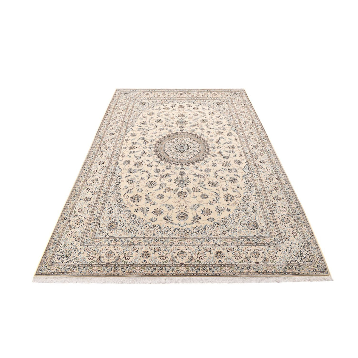 Perser Rug - Nain - Royal - 305 x 205 cm - light grey