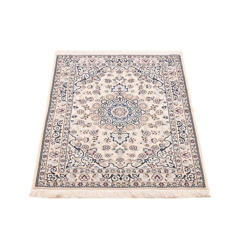 Perser Rug - Nain - Royal - 105 x 81 cm - light grey