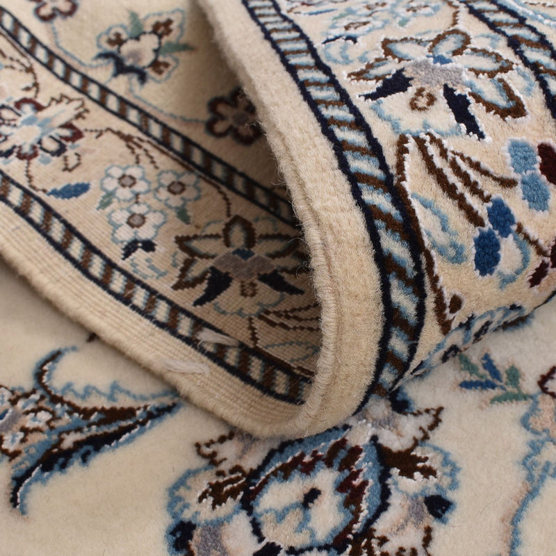 Perser Rug - Nain - Royal - 109 x 69 cm - light grey