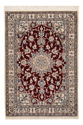 Perser Rug - Nain - Royal - 94 x 63 cm - dark red