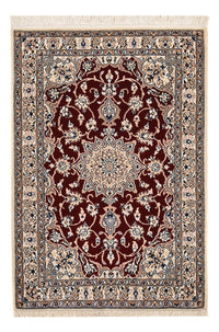 Perser Rug - Nain - Royal - 94 x 63 cm - dark red