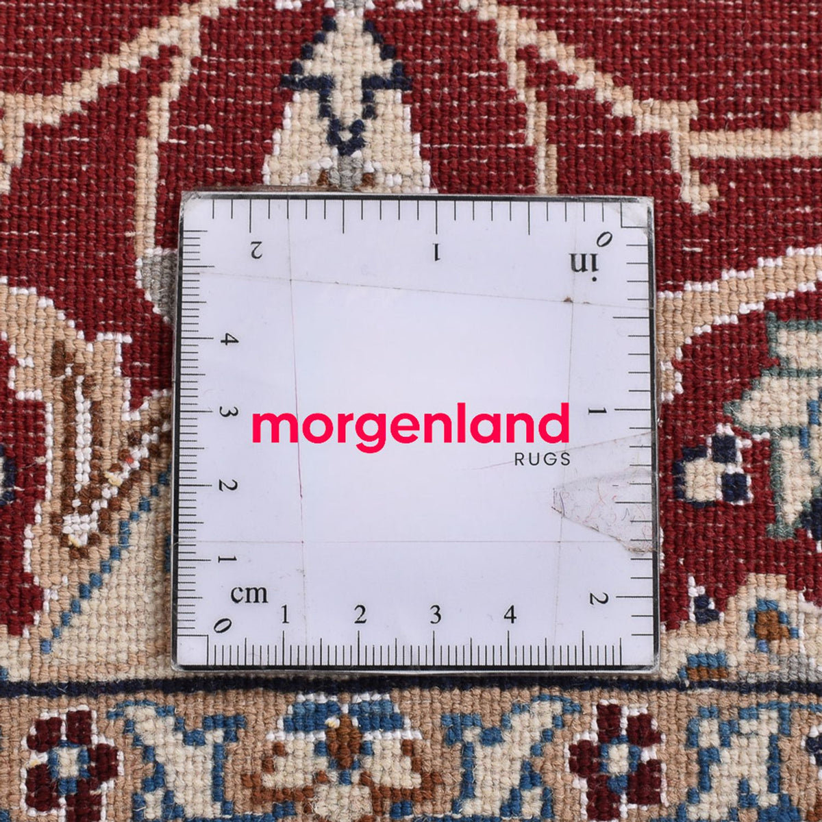 Perser Rug - Nain - Royal - 94 x 63 cm - dark red