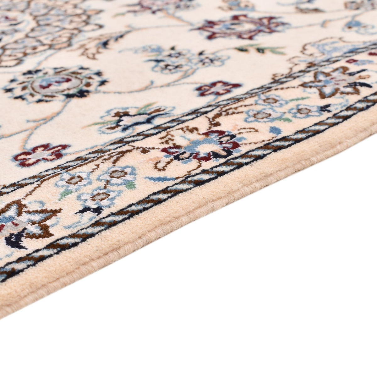 Perser Rug - Nain - Royal - 108 x 71 cm - light grey