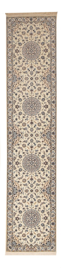 Runner Perser Rug - Nain - Premium - 397 x 87 cm - beige