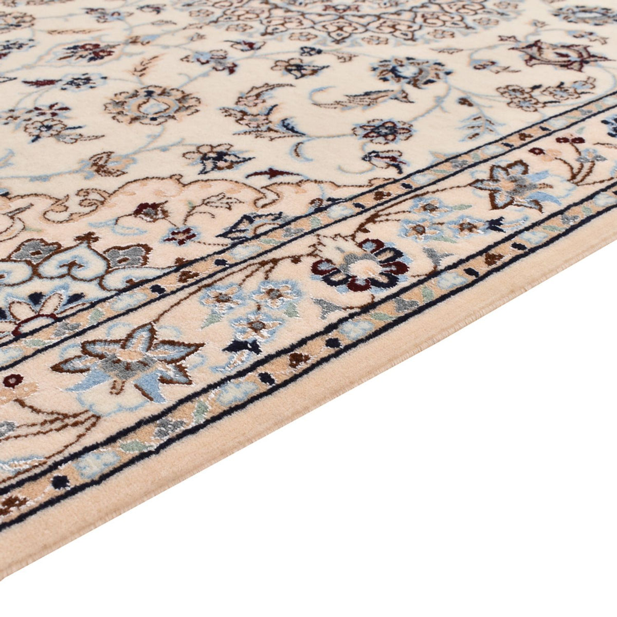 Runner Perser Rug - Nain - Premium - 397 x 87 cm - beige