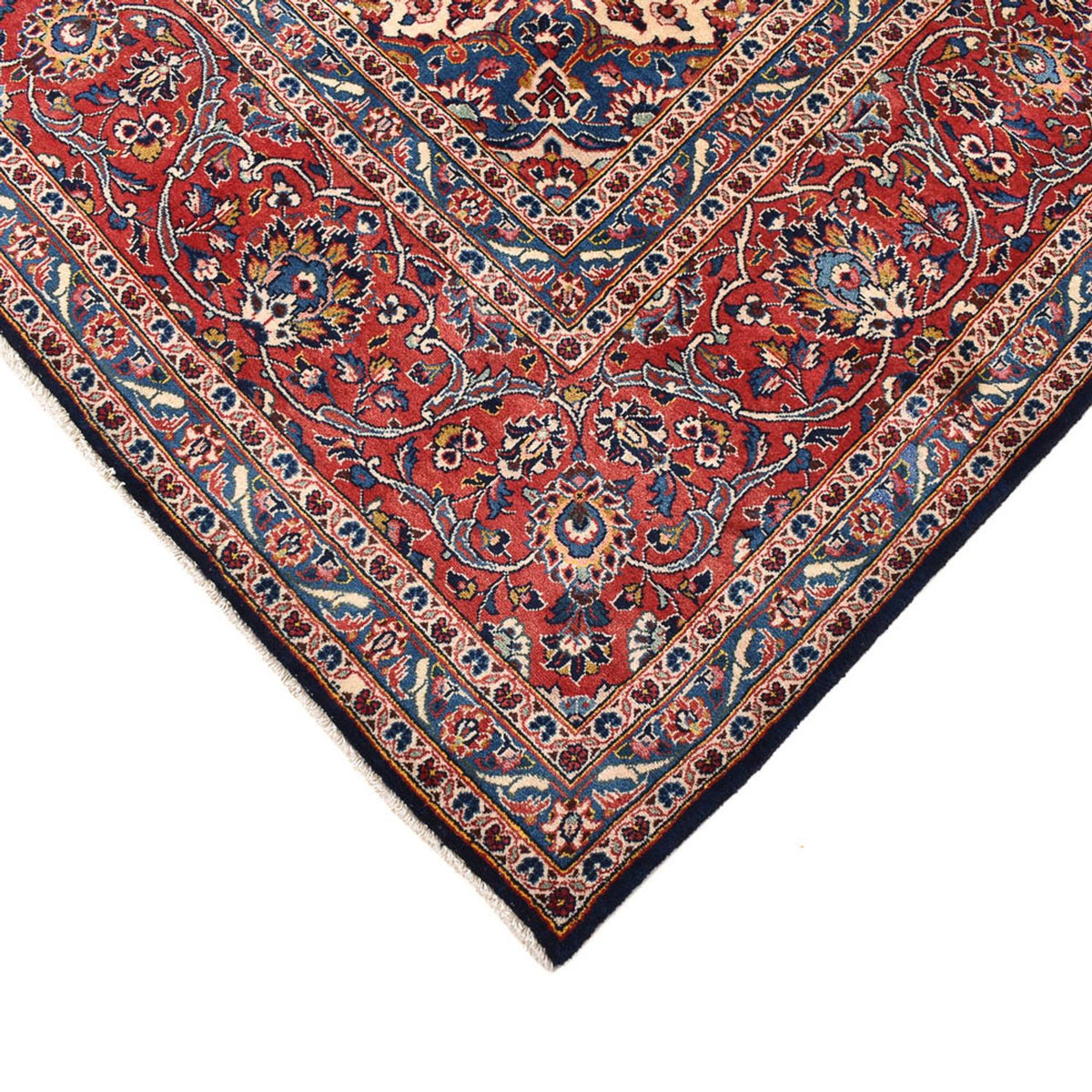 Perser Rug - Keshan - 407 x 300 cm - dark blue