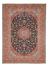 Perser Rug - Keshan - 398 x 295 cm - dark blue