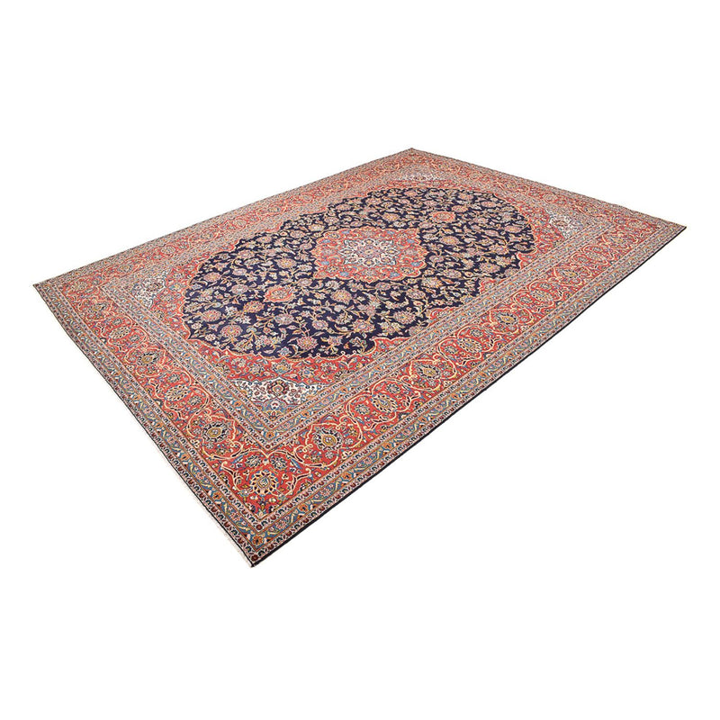 Perser Rug - Keshan - 398 x 295 cm - dark blue