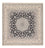 Perser Rug - Nain - Royal square  - 310 x 305 cm - dark blue