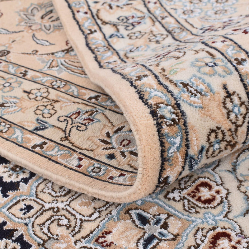 Perser Rug - Nain - Royal square  - 310 x 305 cm - dark blue