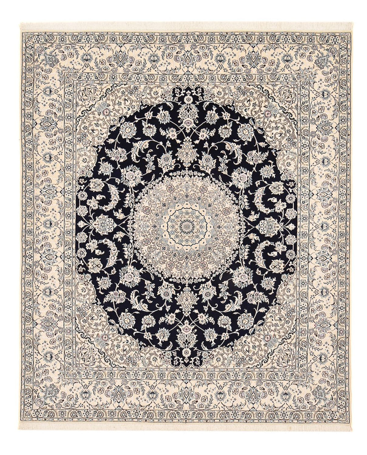 Perser Rug - Nain - Royal - 303 x 250 cm - dark blue