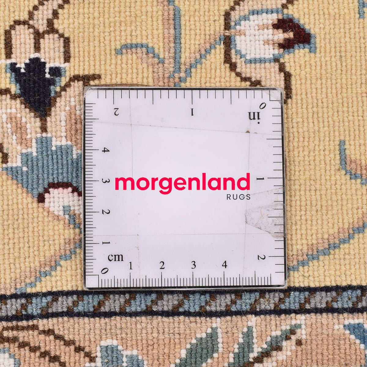 Runner Perser Rug - Nain - Royal - 269 x 88 cm - light beige